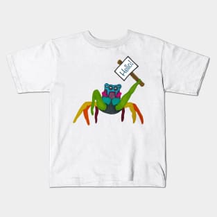 Hello Spider! Kids T-Shirt